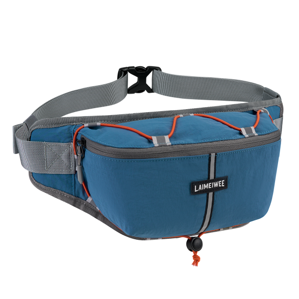 LAIMEIWEE Fanny Pack for Women & Men, Water-Resistant Crossbody Belt Bag with Adjustable Strap, Small Waist Pack for Travel, Running, Hiking & Workout